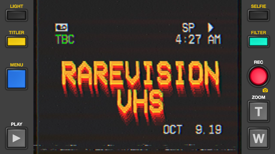 #2. Rarevision VHS: Retro Cam (iOS) De: Rarevision