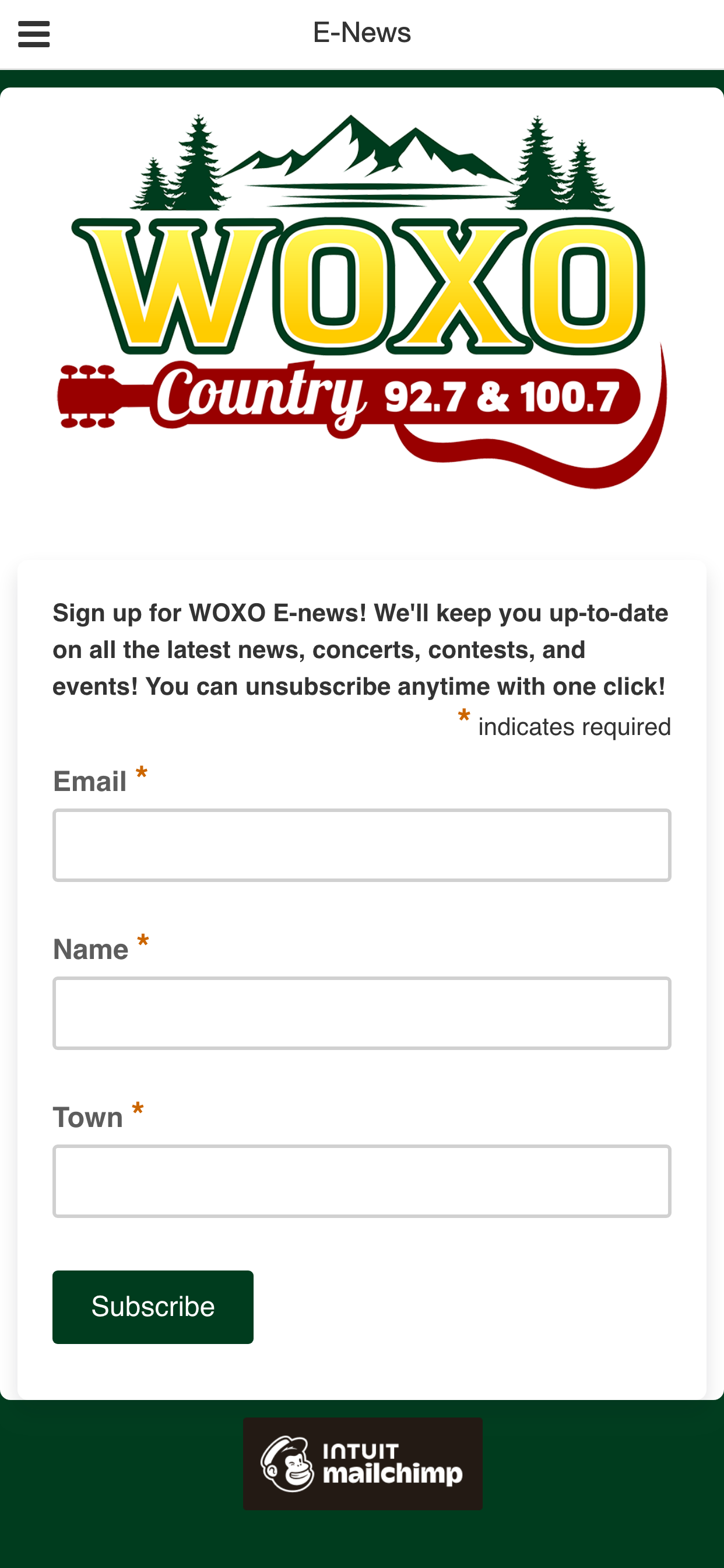 WOXO Country