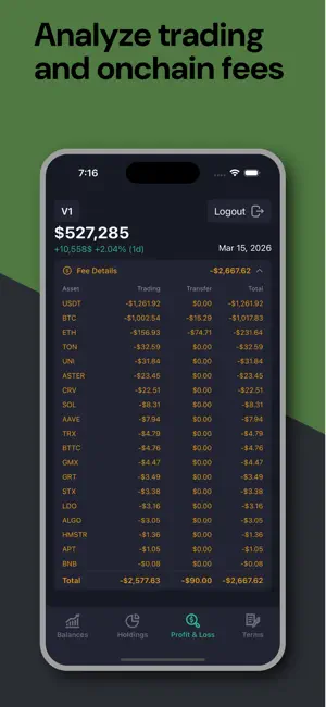 Warp Portfolio Tracker screenshot 4
