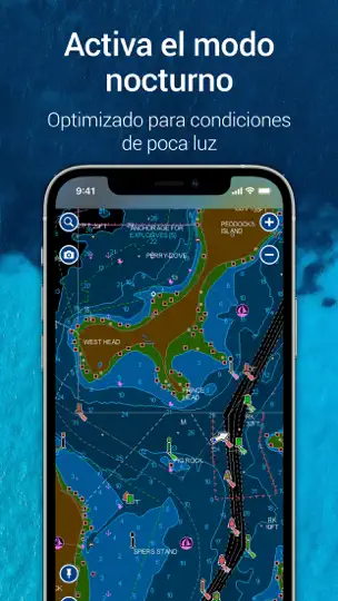 Captura de pantalla de Navionics® Boating en iPhone 3