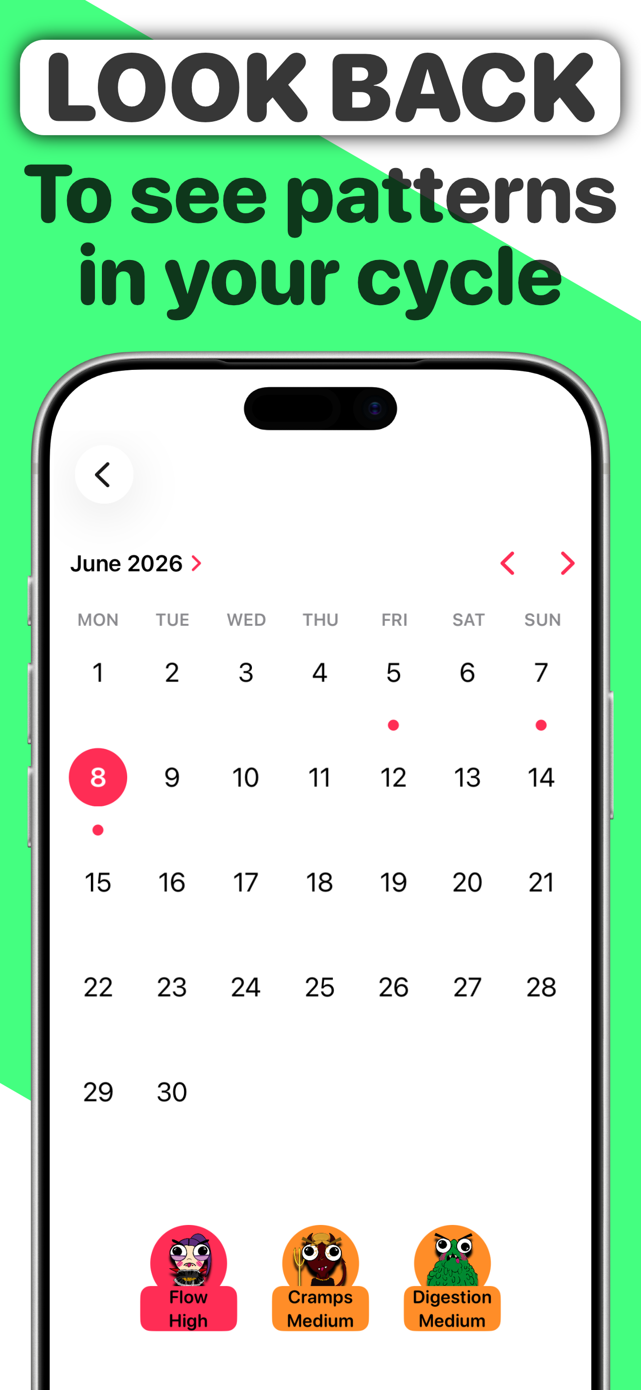Comma: Private Period Tracker screenshot 5