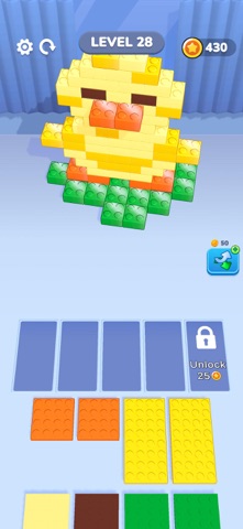 Sorting Blocks in 3D screenshot