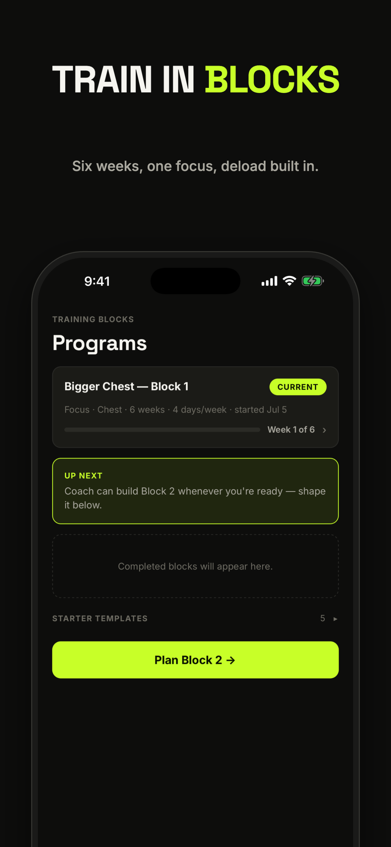 LIFT — Hypertrophy Coach screenshot 4