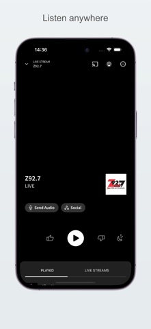Z92.7 Screenshot 2 of 4