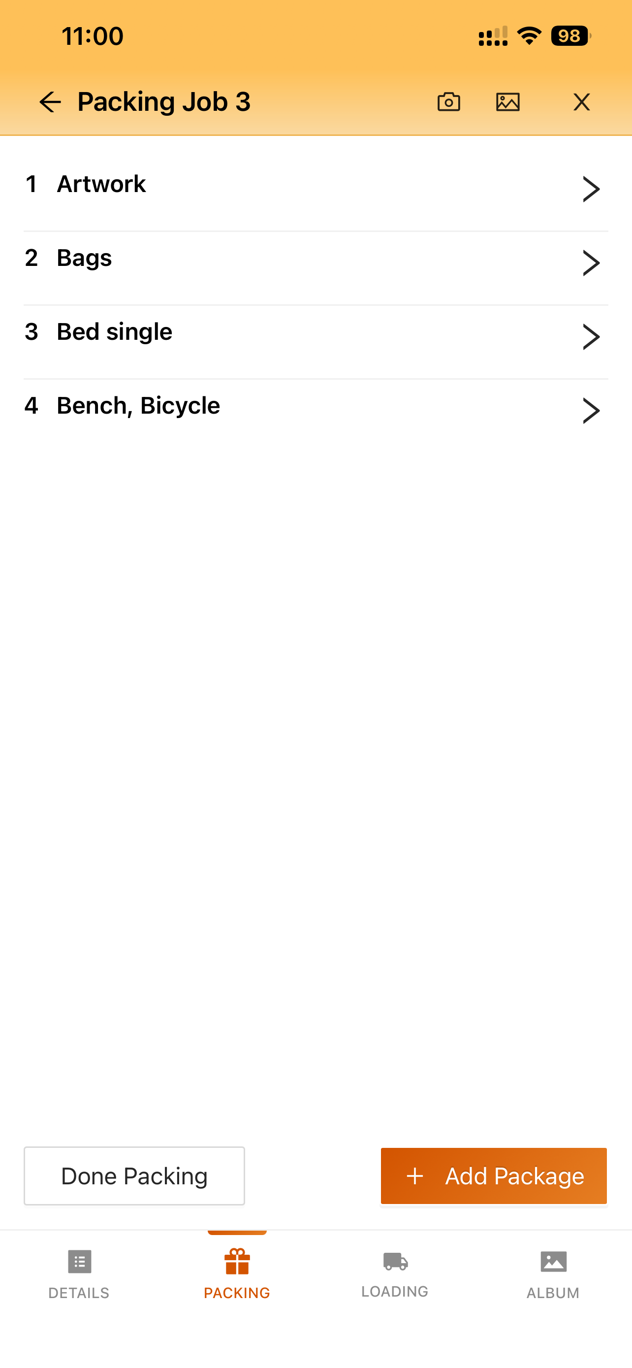 HHGPacking Next screenshot 4