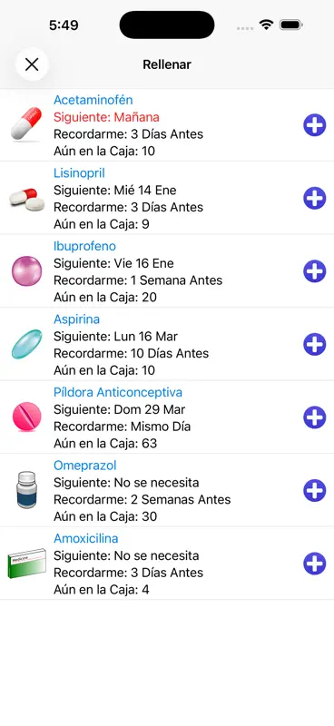Recordatorio de Medicamentos screenshot 6 of 9