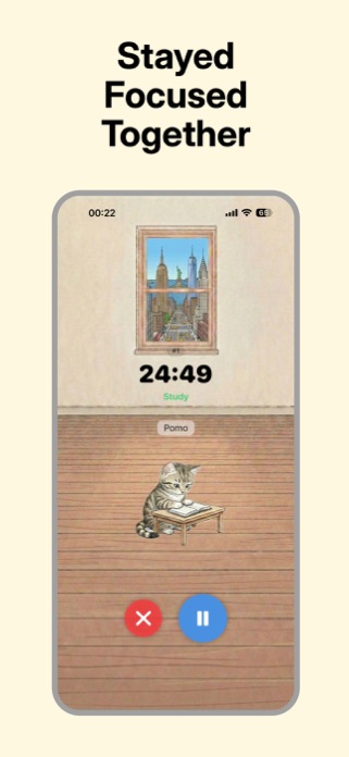Pawmodoro: Focus Cat Timer Screenshot 2 of 7
