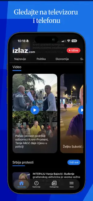 IZLAZ.com screenshot 1