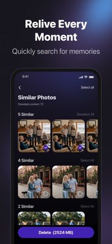 Luma AI: Photo Organizer iPhone screenshot
