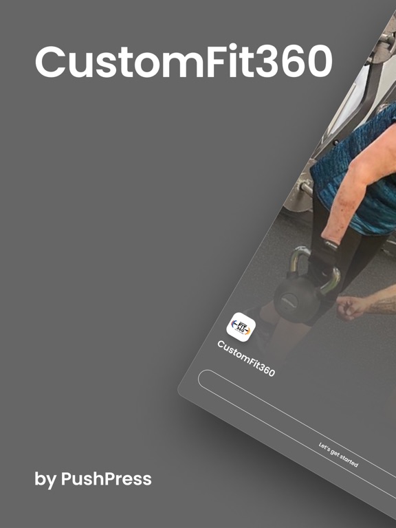 Screenshot #1 for CustomFit360