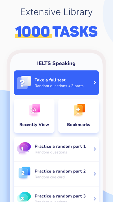 IELTS Speaking Topics Screenshot