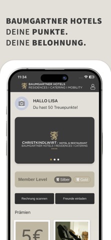 Baumgartner Members Club iPhone screenshot