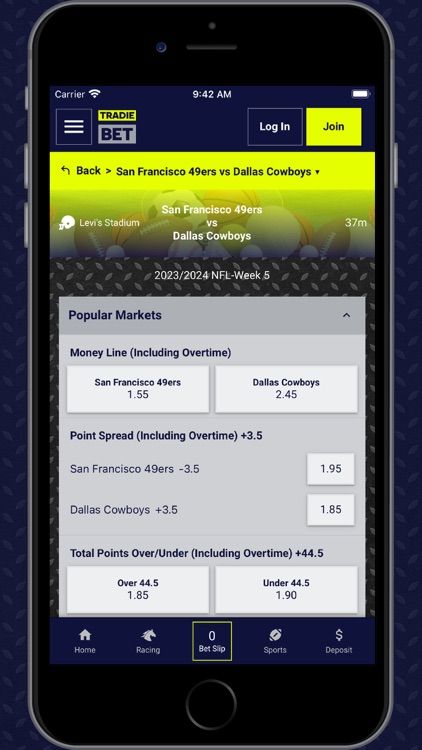 TradieBET - Online Betting App screenshot-5