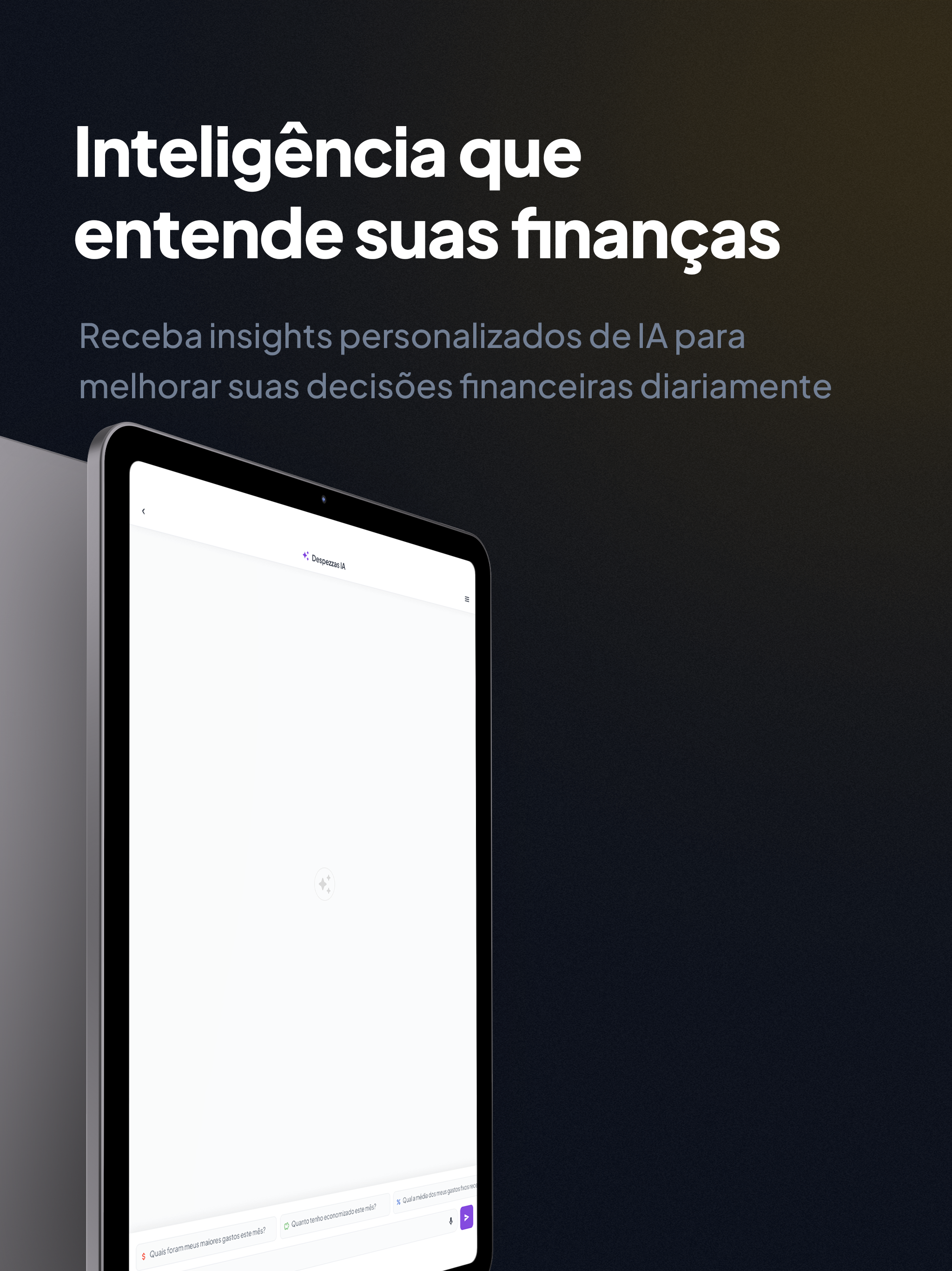 Despezzas: controle financeiro