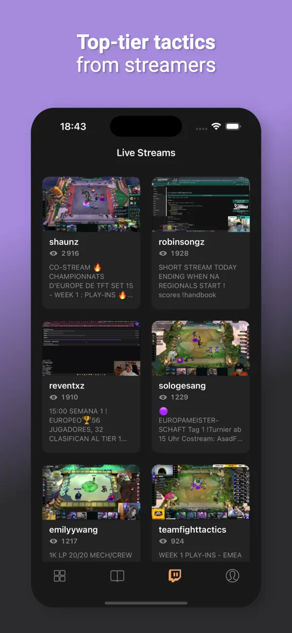 Screenshot #3 pour TFTER - TFT Comps & Meta