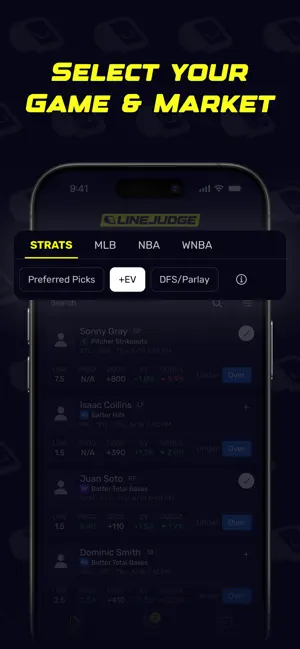 LINEJUDGE: AI Prop Insights screenshot 2