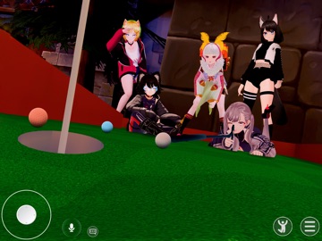 VRChat iPad screenshot