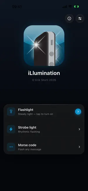 iLlumination US - Flashlight screenshot 1
