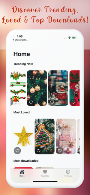 Christmas Wallpapers & BG Pro Screenshot