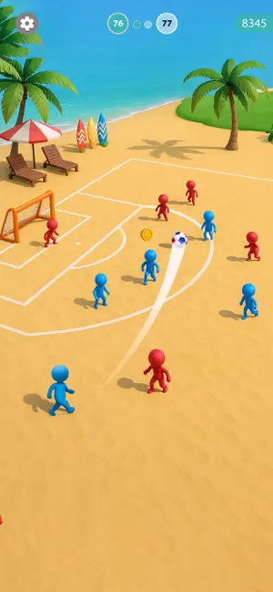 Kick to Score iPhone screenshot 1