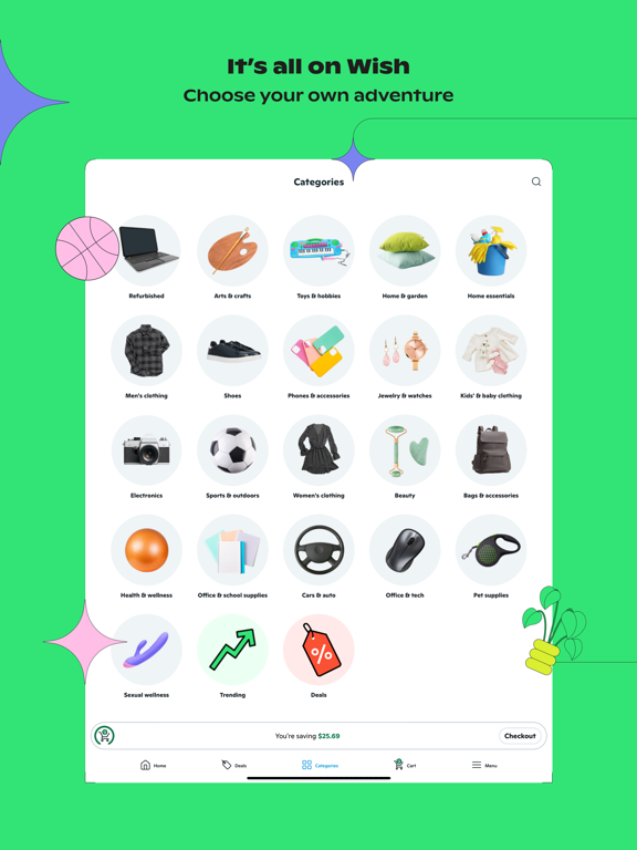 Screenshot #2 for Wish: Shop and Save