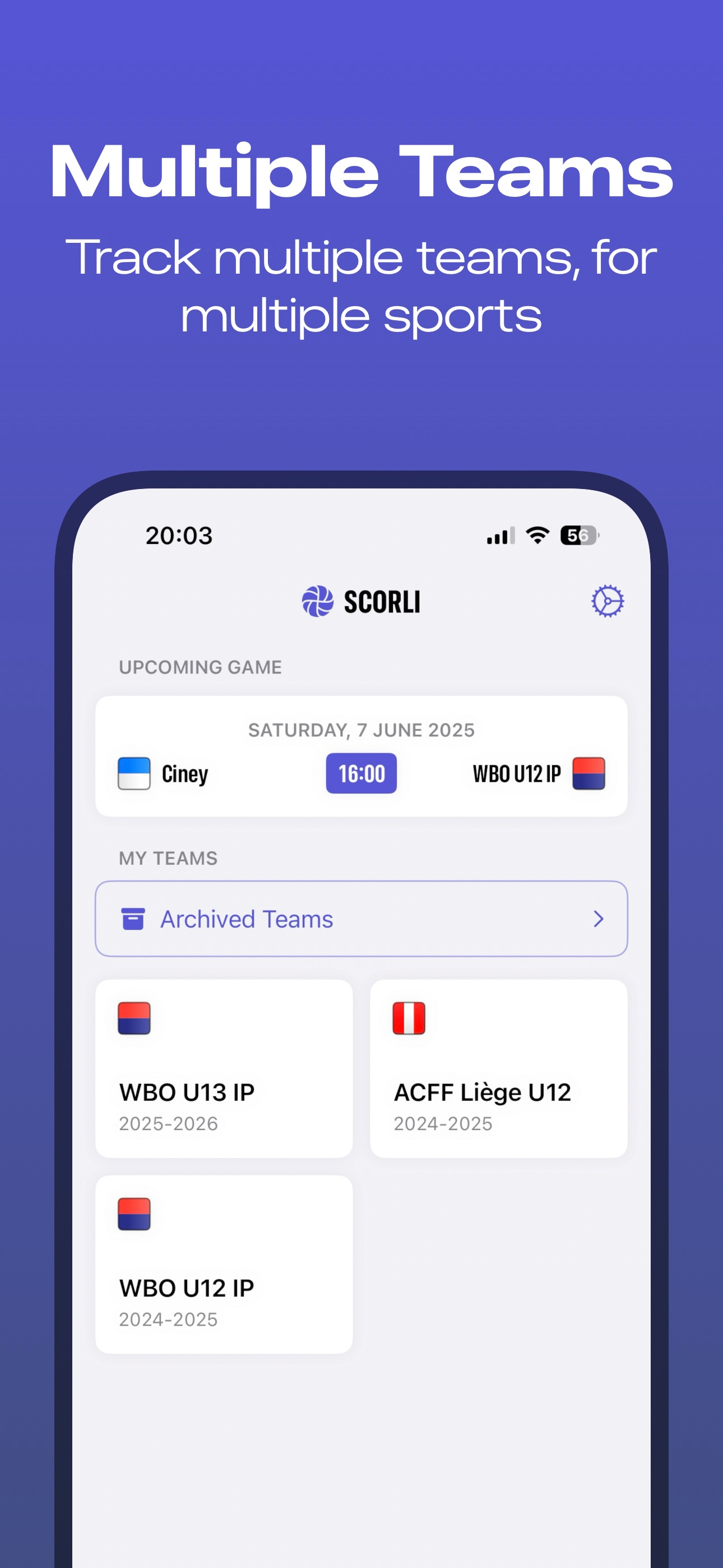 Scorli Scores & Stats