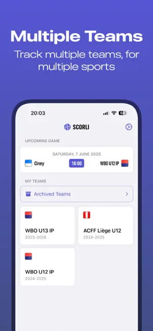 Scorli Scores & Stats screenshot 3
