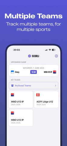 Scorli Scores & Stats Screenshot 3 of 5
