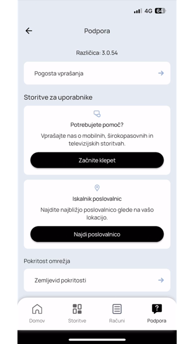 Telemach Slovenija Screenshot