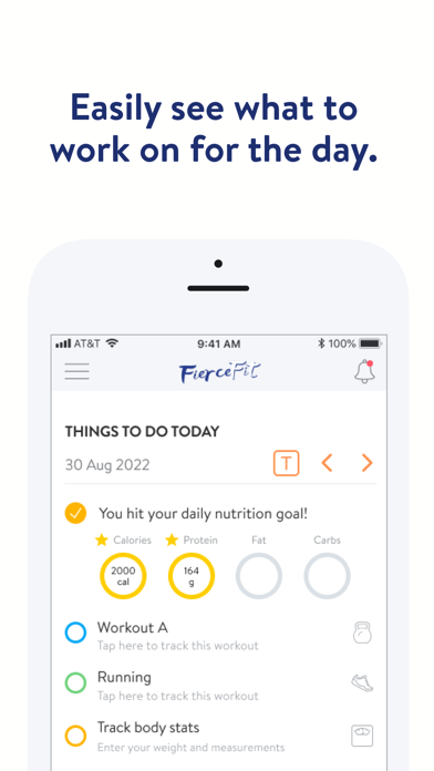 BAD Fit Coach Screenshot