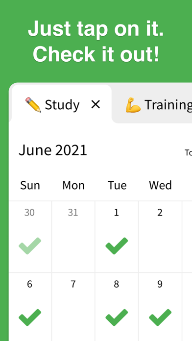 Check Calendar - Habit Tracker Screenshot