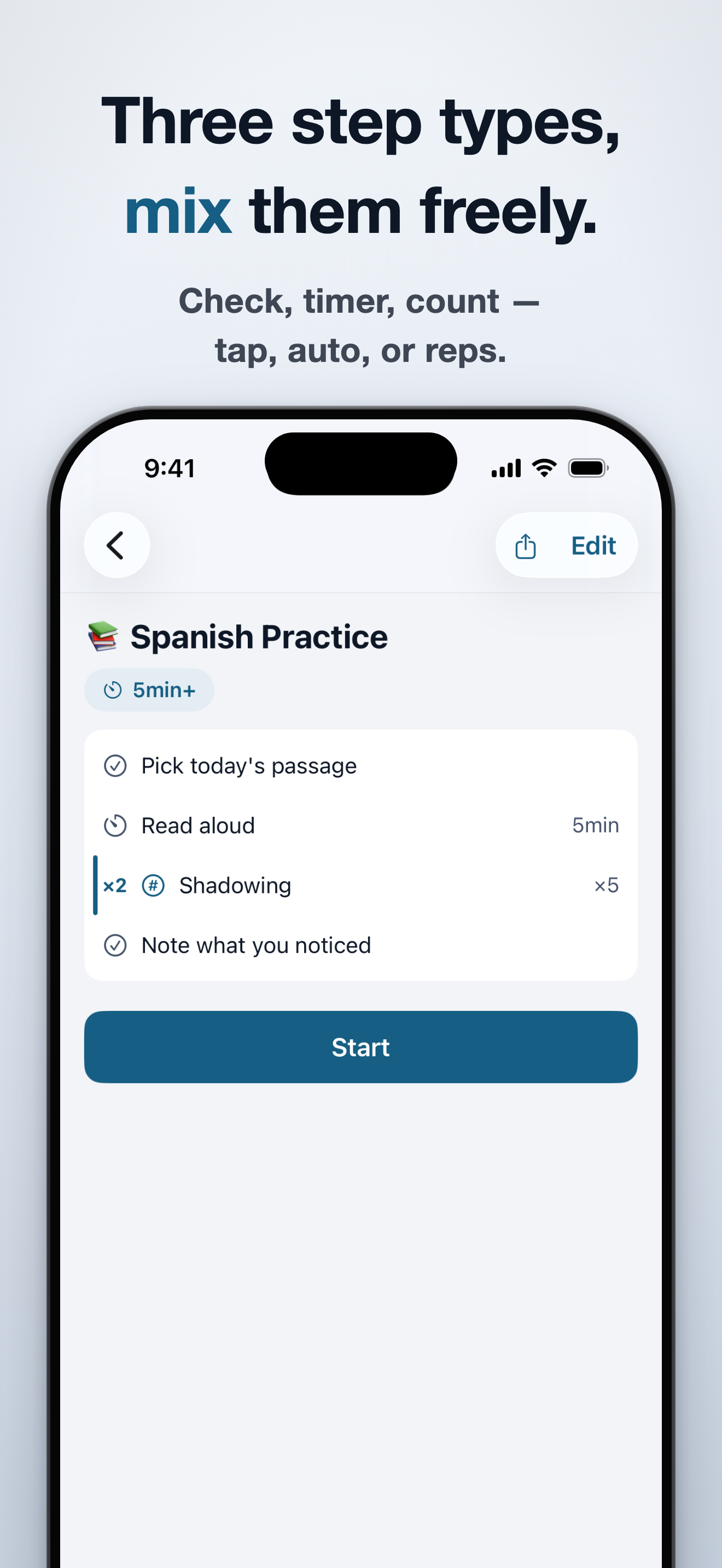 KATA: Routine Player & Timer screenshot 5