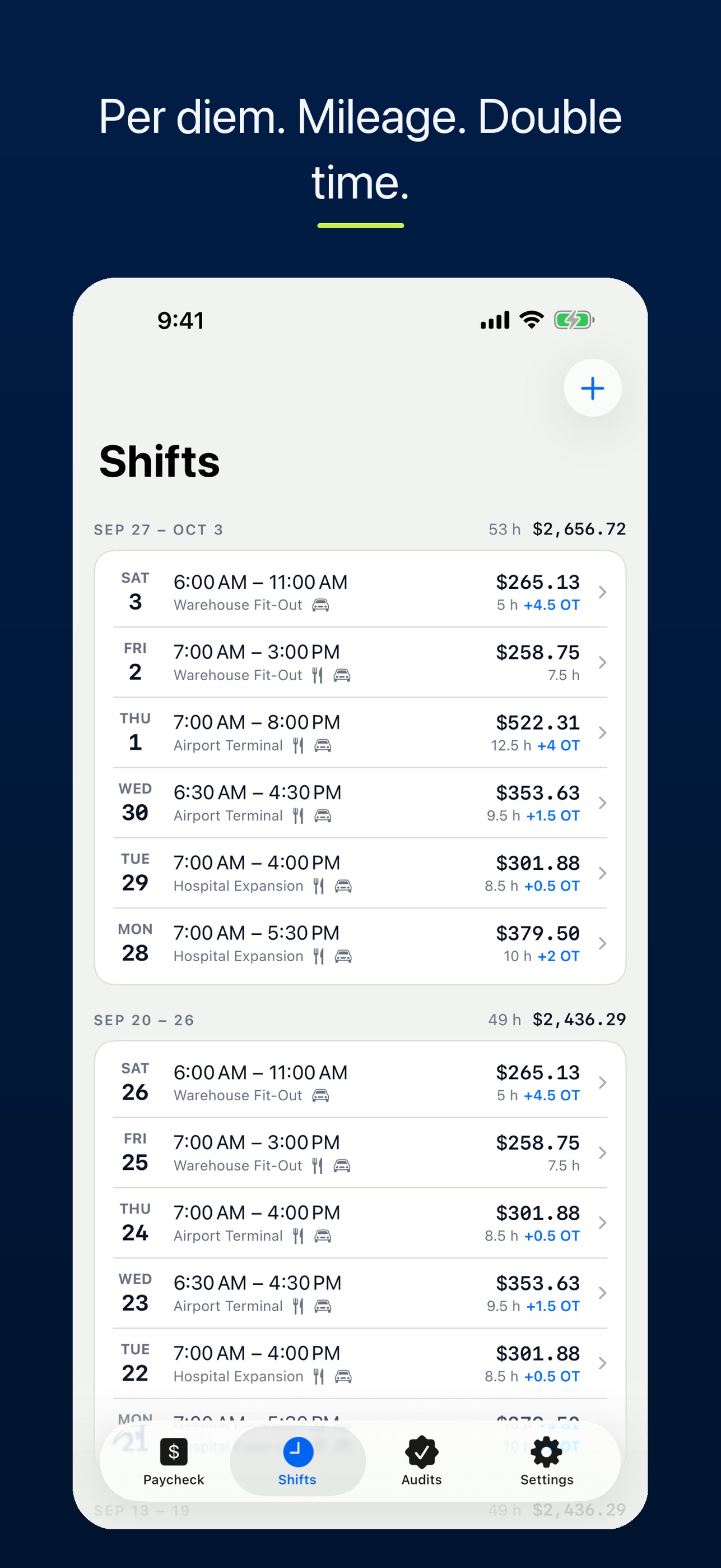Screenshot 4 of WageFuse: Electrician Pay