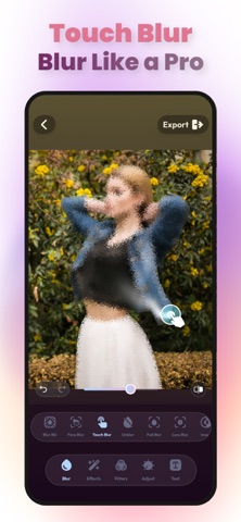 Blur Photo Editor: Face & BG screenshot