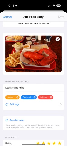 What Have I Eaten screenshot
