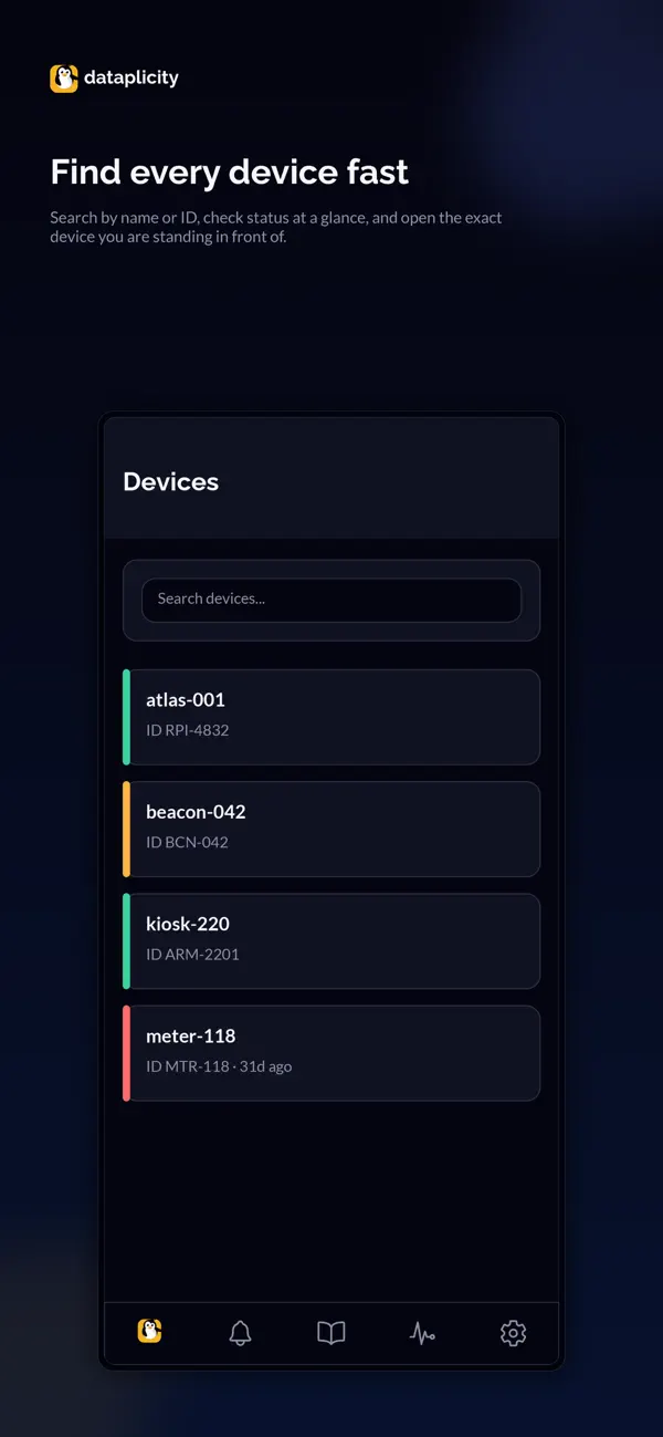 Screenshot #1 pour Dataplicity