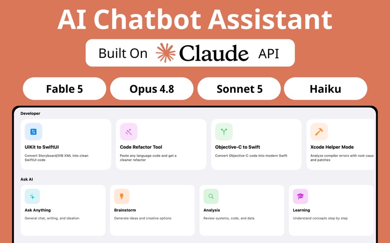 AI Chat: AI Ask Assistant iPhone screenshot