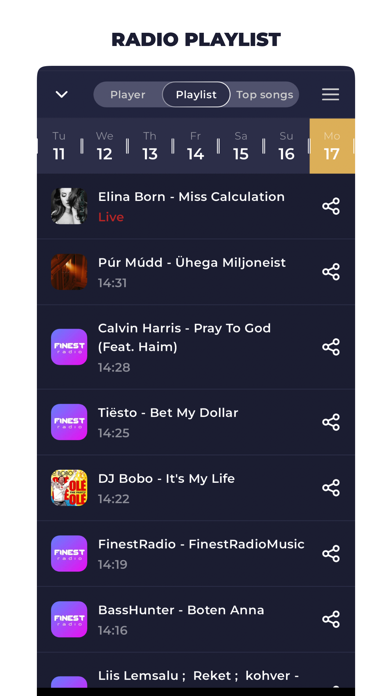 Radio Finland FM: Online Radio Screenshot