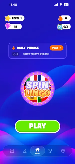 SpinLingo screenshot 1