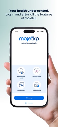 mojeIKP - log in to health iPhone screenshot 8