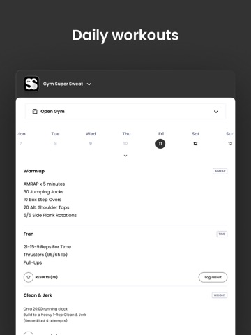 Gym Super Sweat iPad screenshot