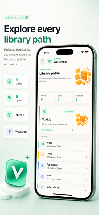 Learn Vue.js & JavaScript Screenshot 3 of 10