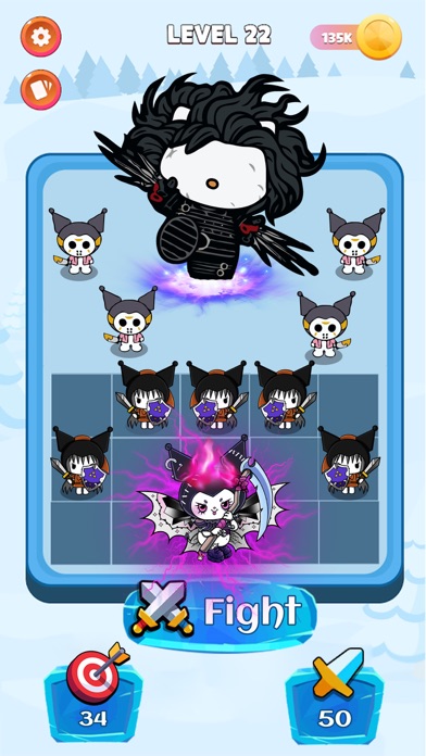 Screenshot #2 pour Merge SanriO Battle :KuromI