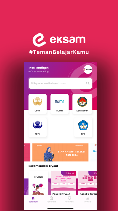 EKSAM - CPNS PPPK BUMN PPG Screenshot