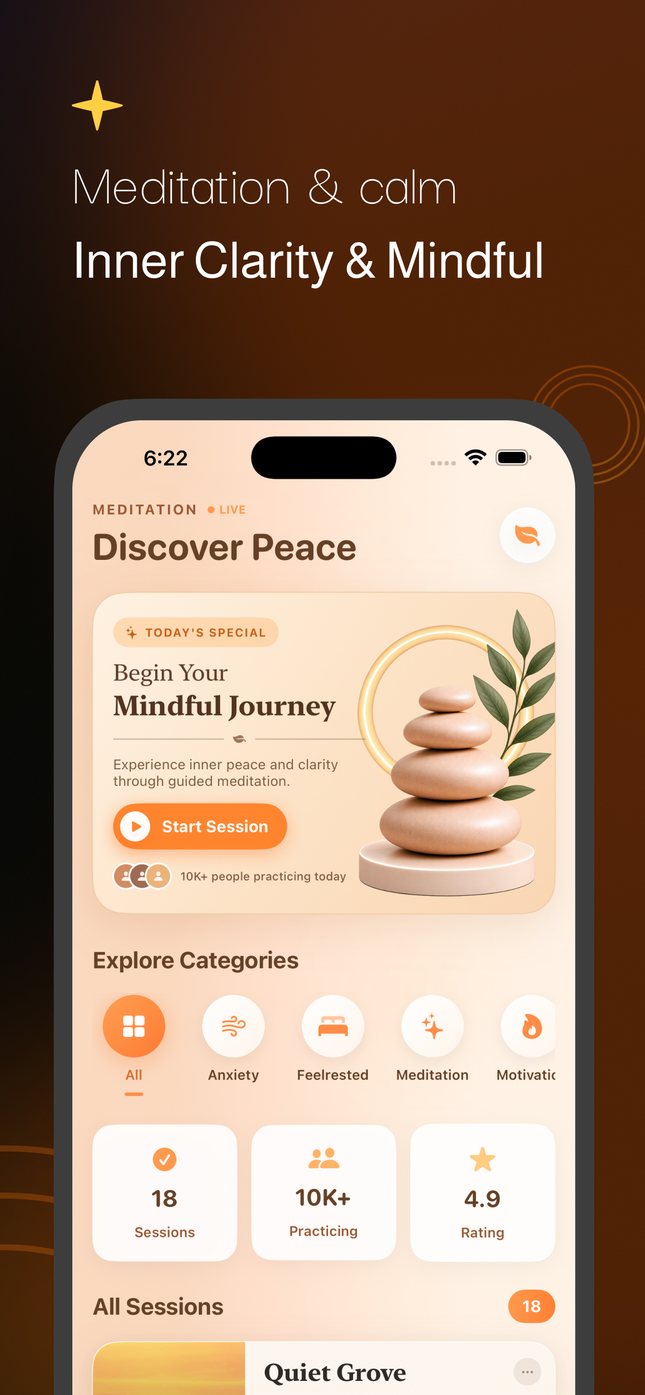 Mindful: Breathe, Sleep, Calm screenshot 3