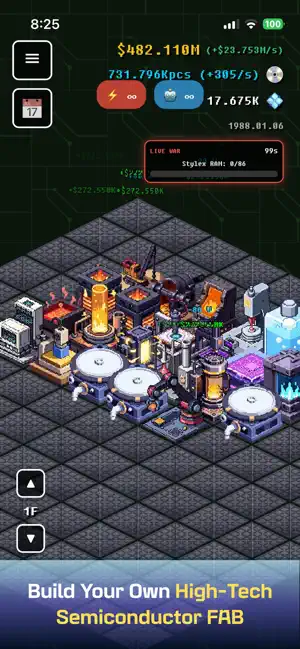 Grow Semicon: Idle Management screenshot 1