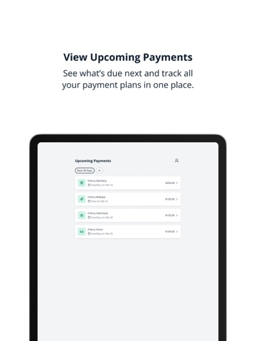 Cherry: The Smarter Way to Pay iPad screenshot 1