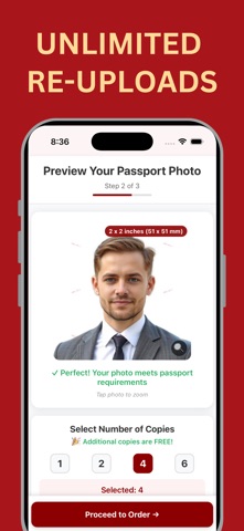 Passport Photo, ID Photo screenshot