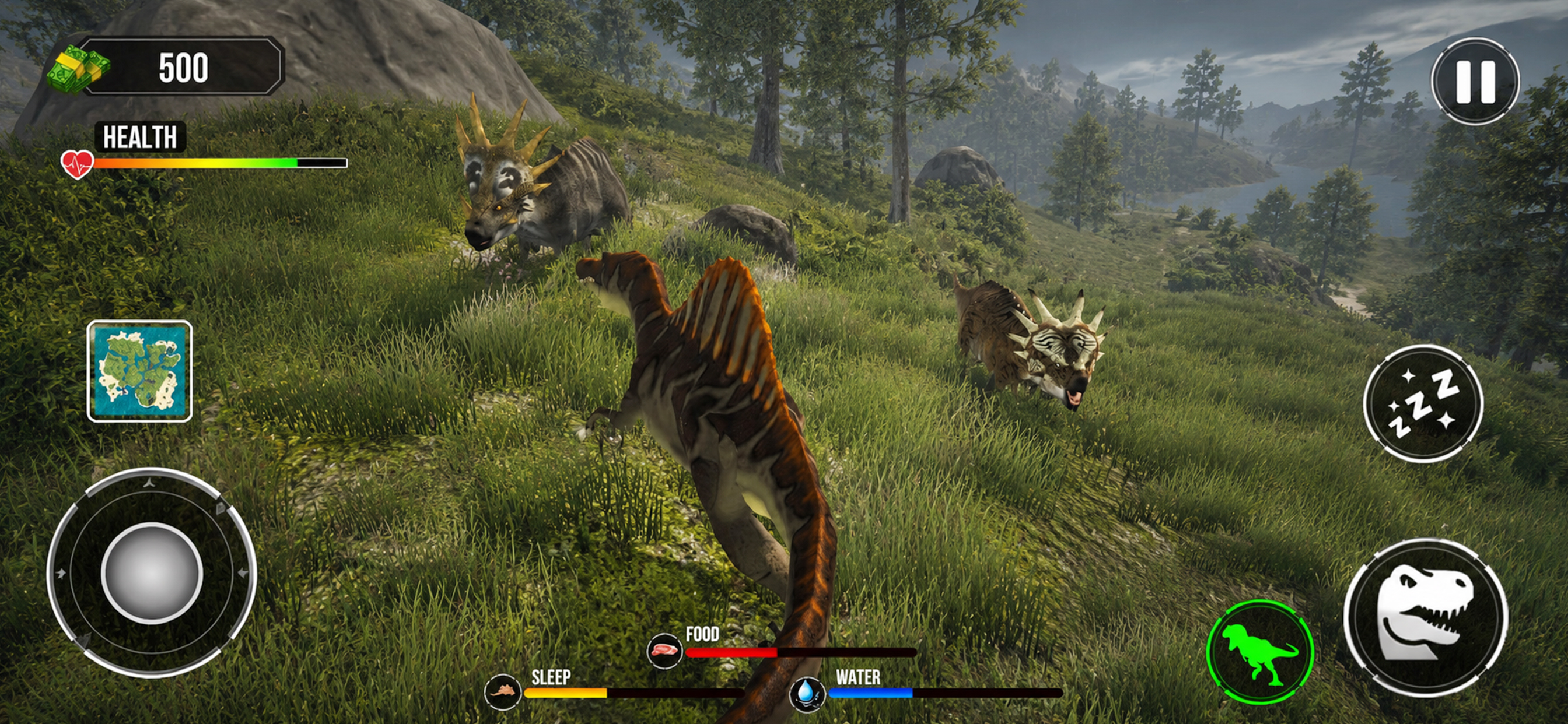 Dino Jurassic Clash Primal Sim screenshot 4