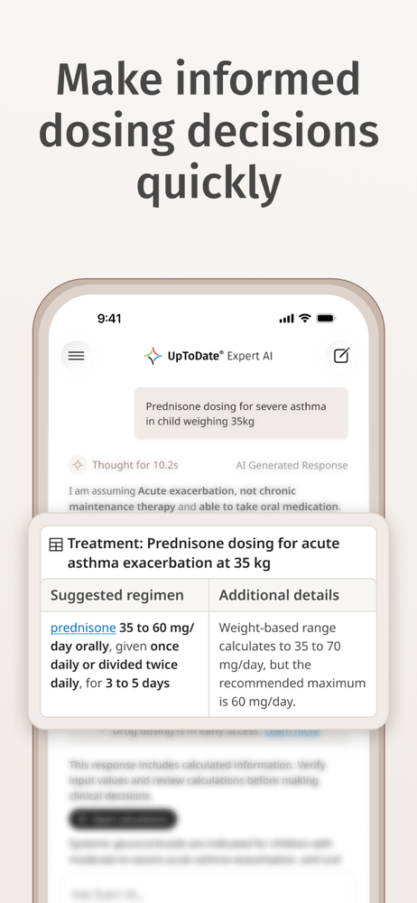 UpToDate Expert AI screenshot 3